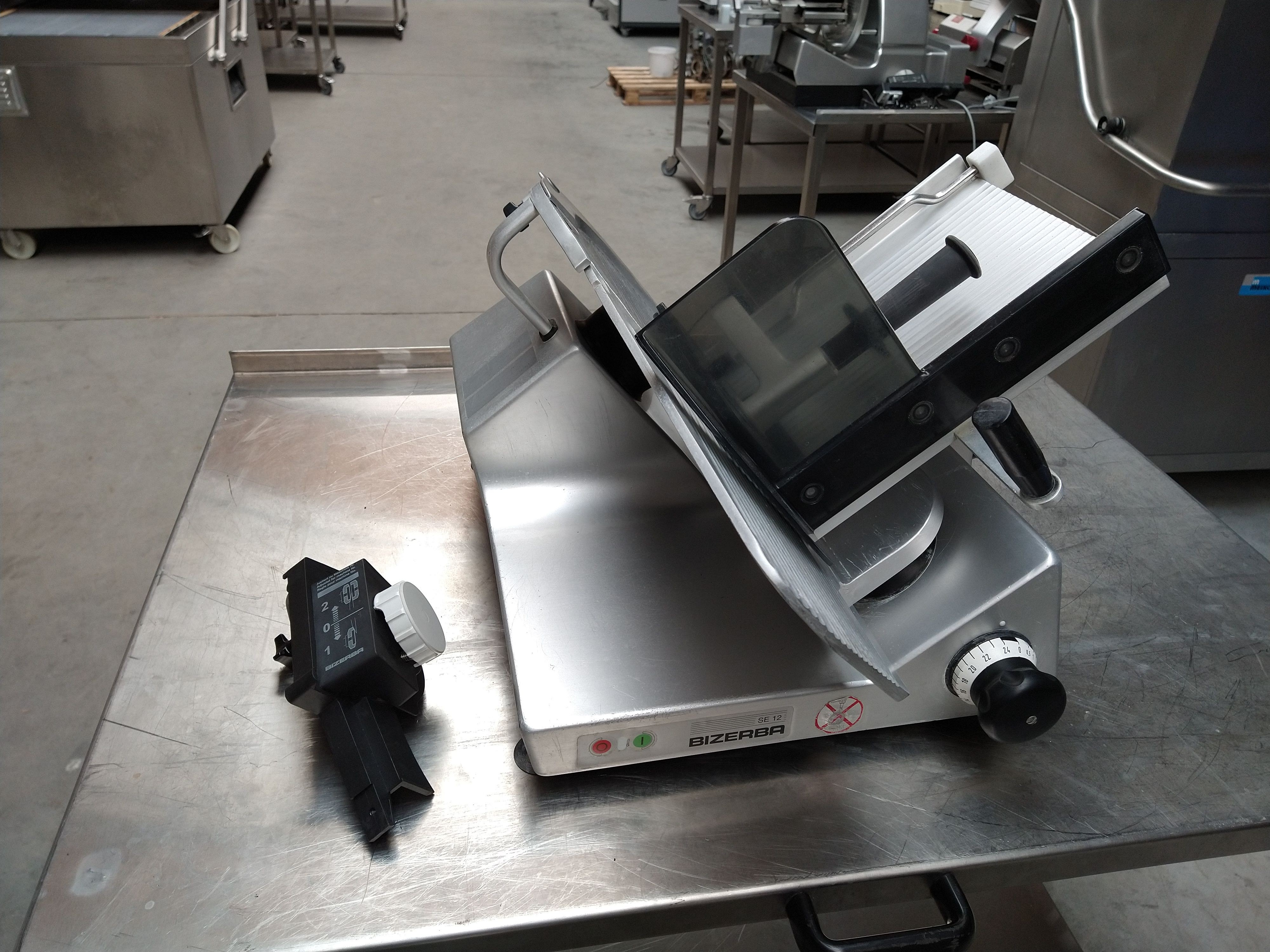 Slicer Bizerba SE12 for sale used second hand 2nd hand Bart Rotsaert Machinery
